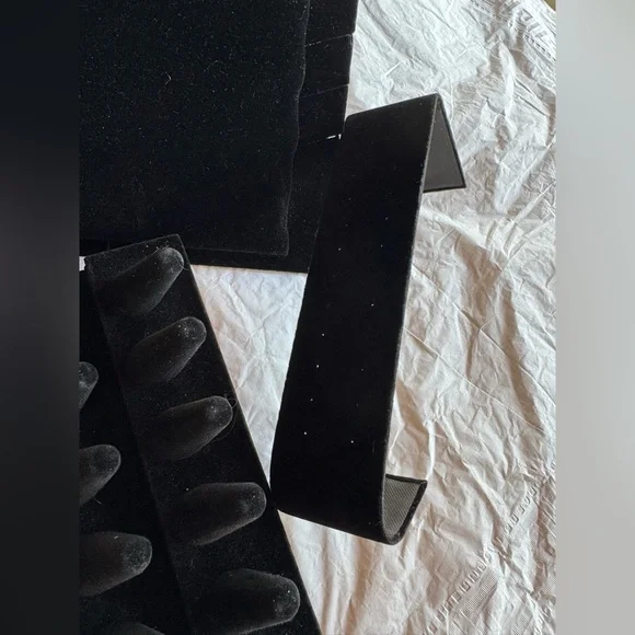 Black Velvet Jewelry Display Set - Picture 6 of 7